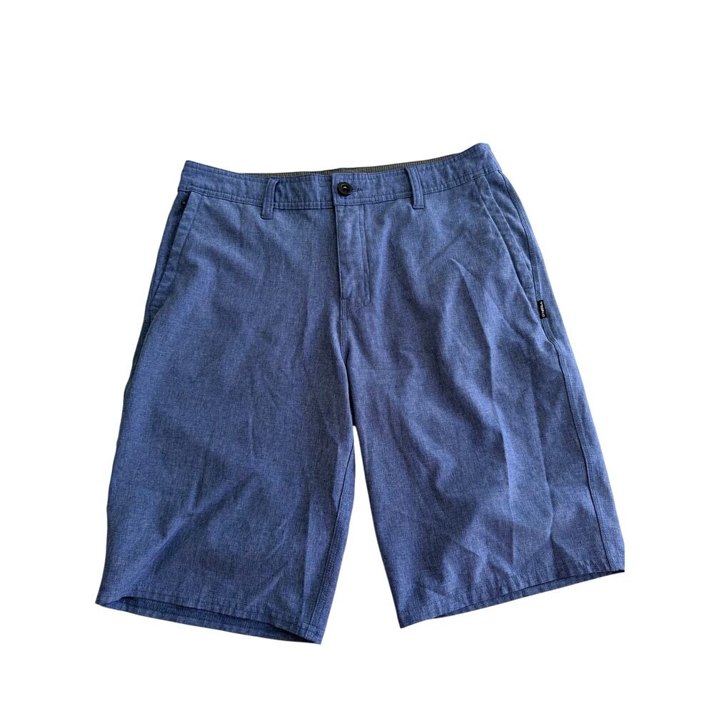 O'Neill Men's Blue Heather Hybrid Walk Shorts Size 30